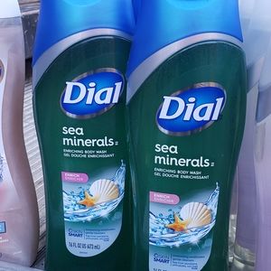 2 Pak Dial Sea Mineral body wash